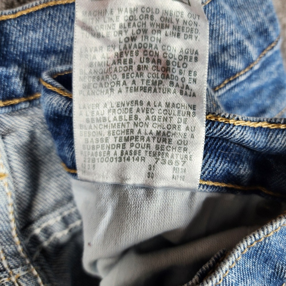 Wrangler Jeans Mens 38x30 Blue Straight Leg Medium Wash Stretch 1096FXVDB - Picture 6 of 9